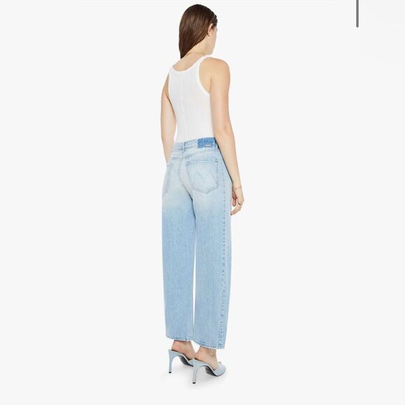 NWT MOTHER SUPERIOR The Full Pipe Flood in “Back Pedal” light wash - Picture 5 of 16